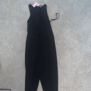 Skinny drop armhole unitard